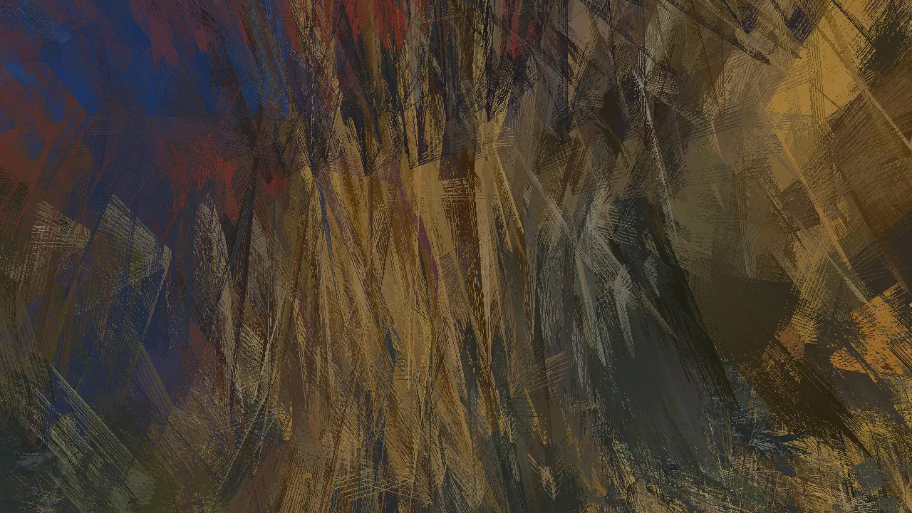 Generative Television Dust collage