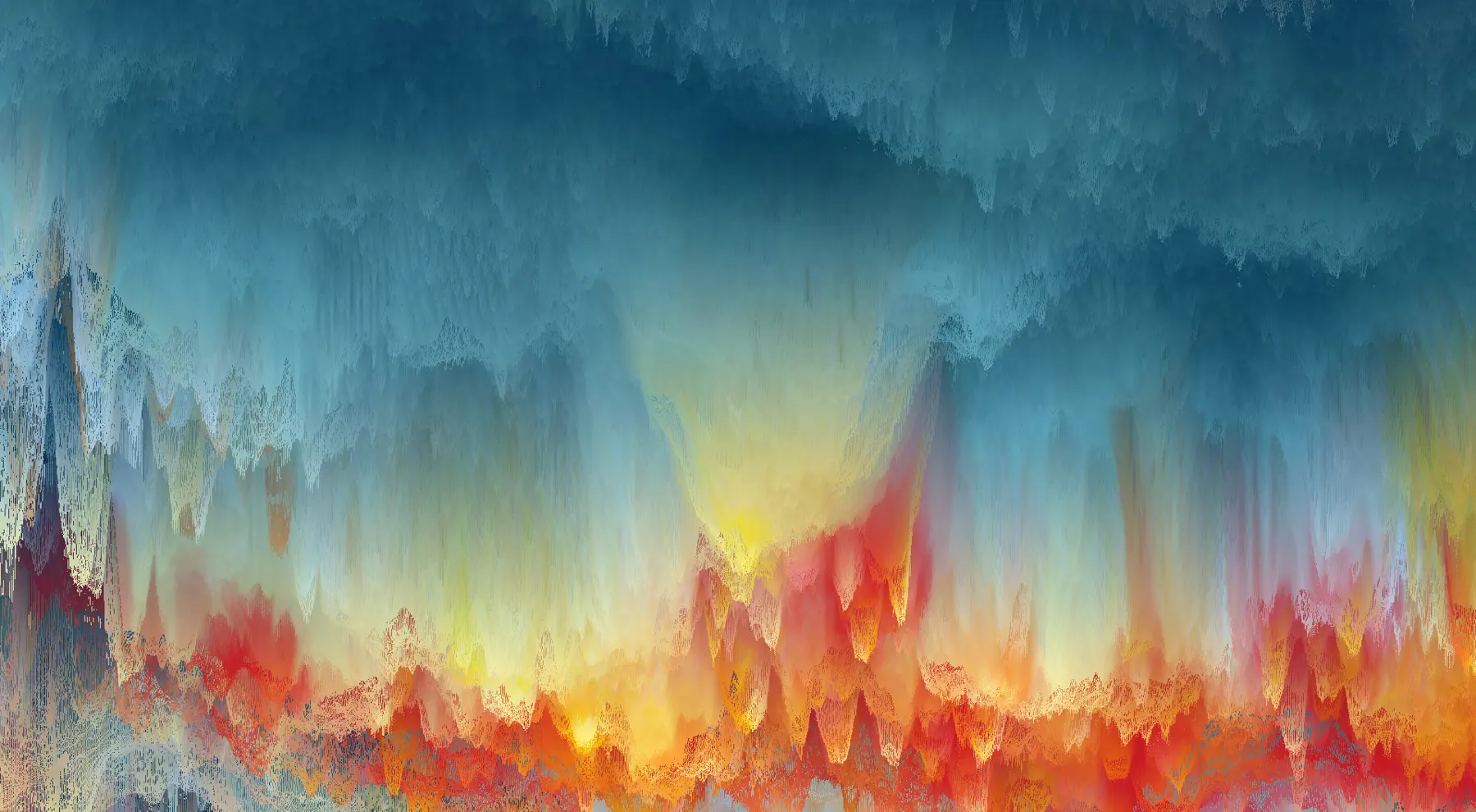 Generative Television Dust collage