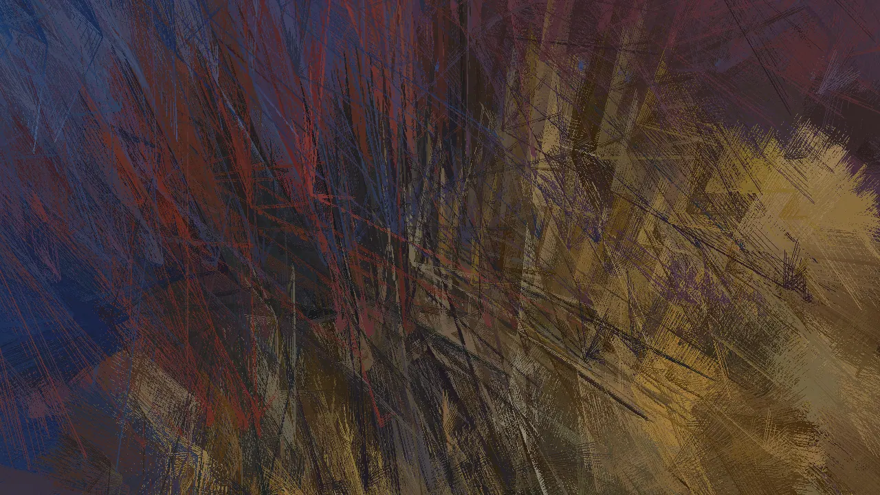 Generative Television Dust collage