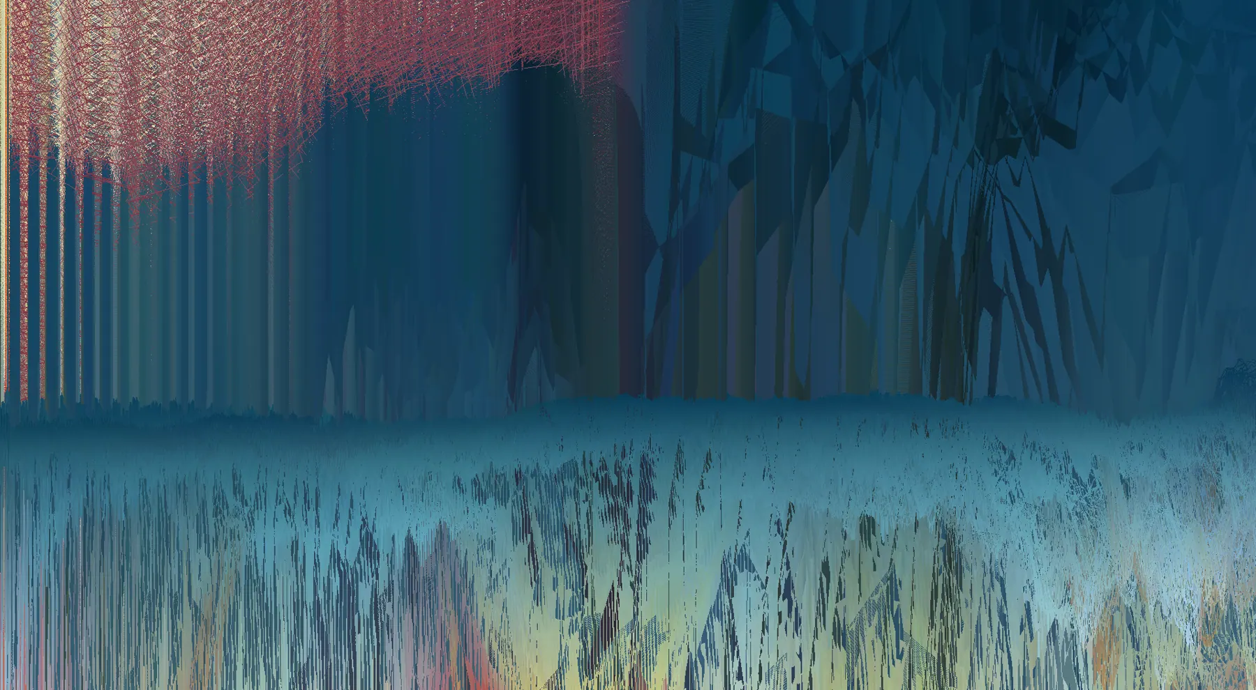 Generative Television Dust collage